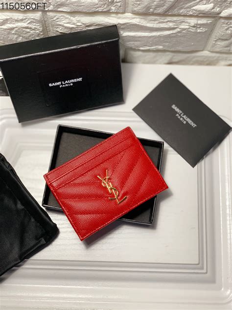 san valentino ysl card|ysl card cases.